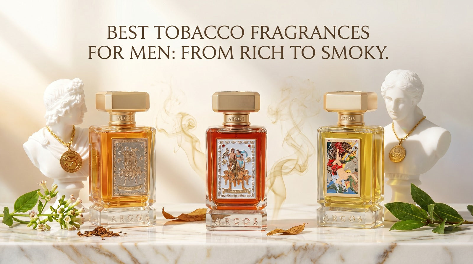 Three Tobacco Fragrances from Argos