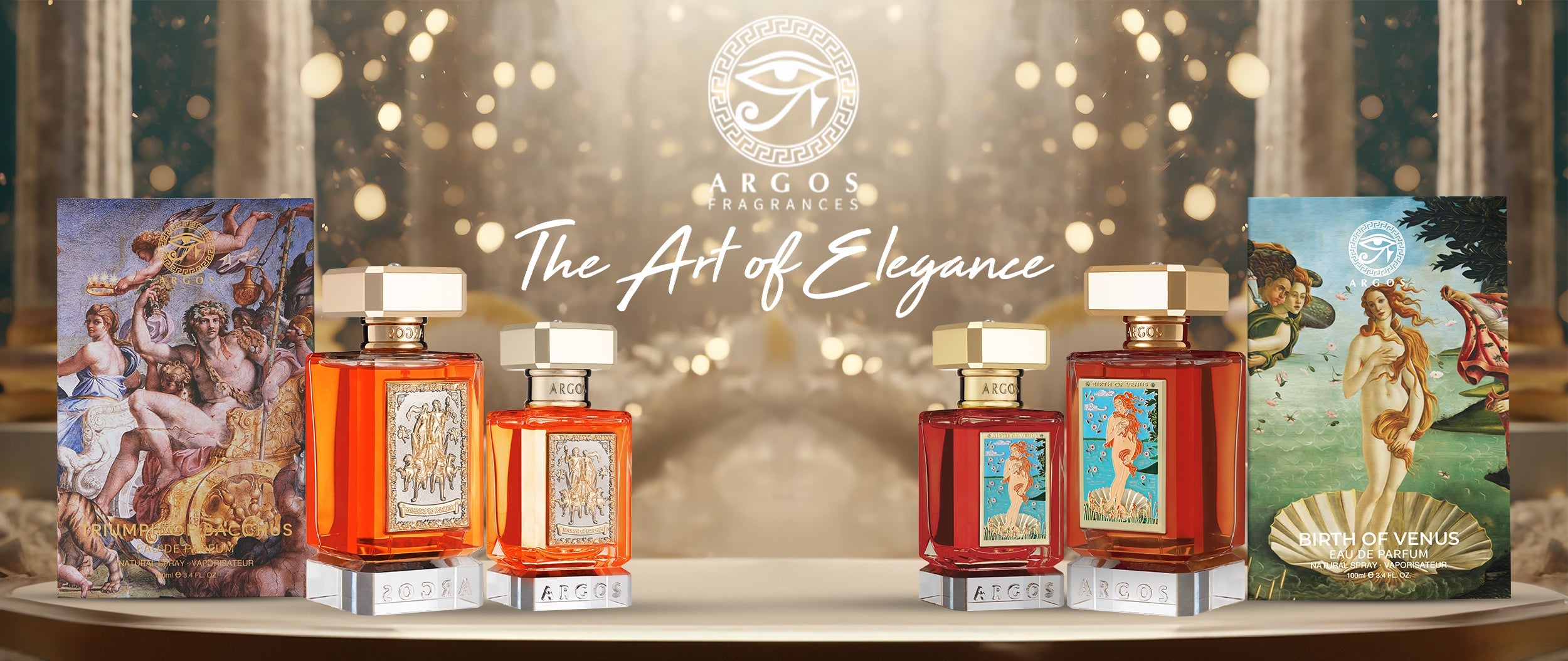 Argos Fragrances The Art of Elegance of Redefining Packaging