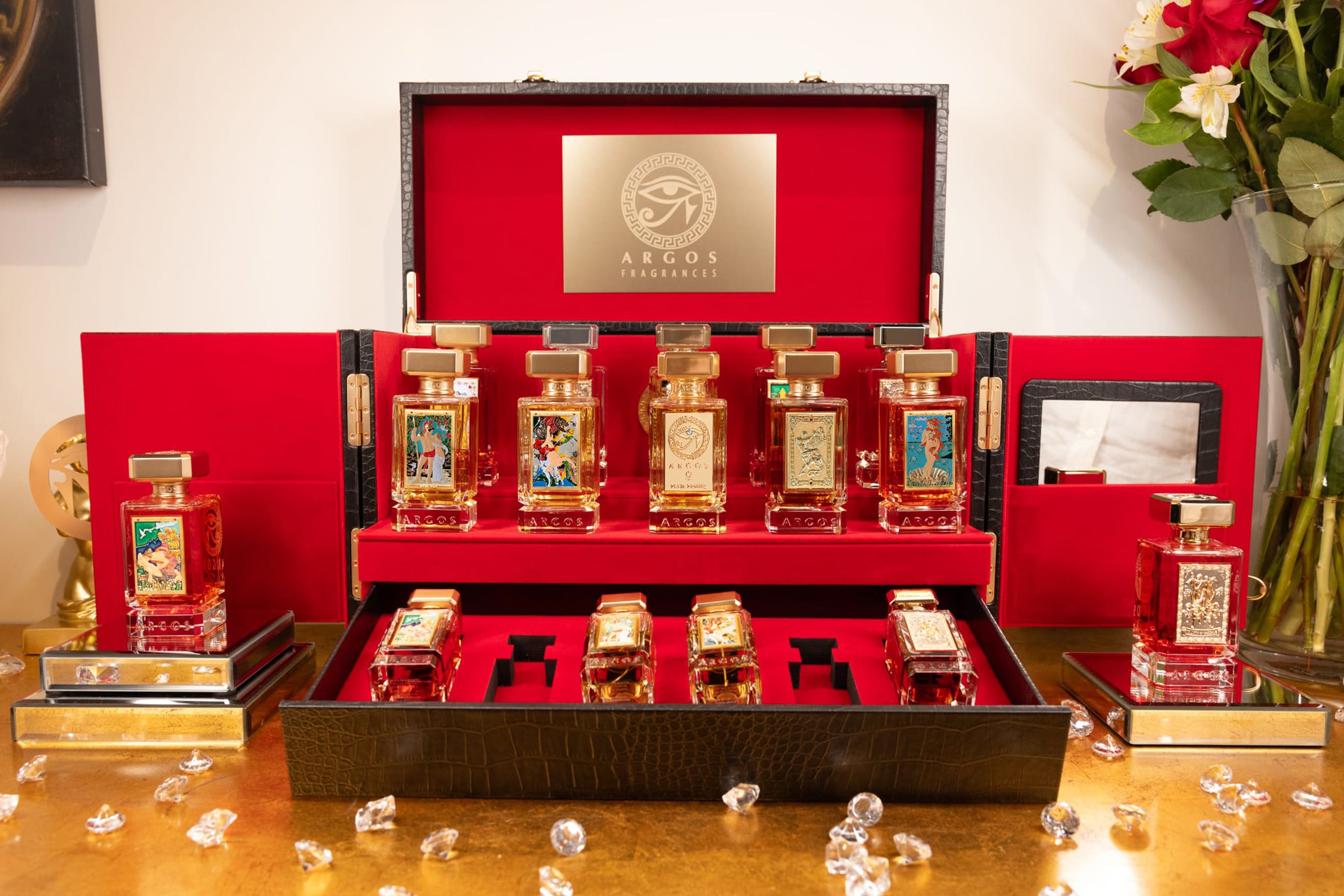 ARGOS FRAGRANCES LUXURY DISPLAY BOX