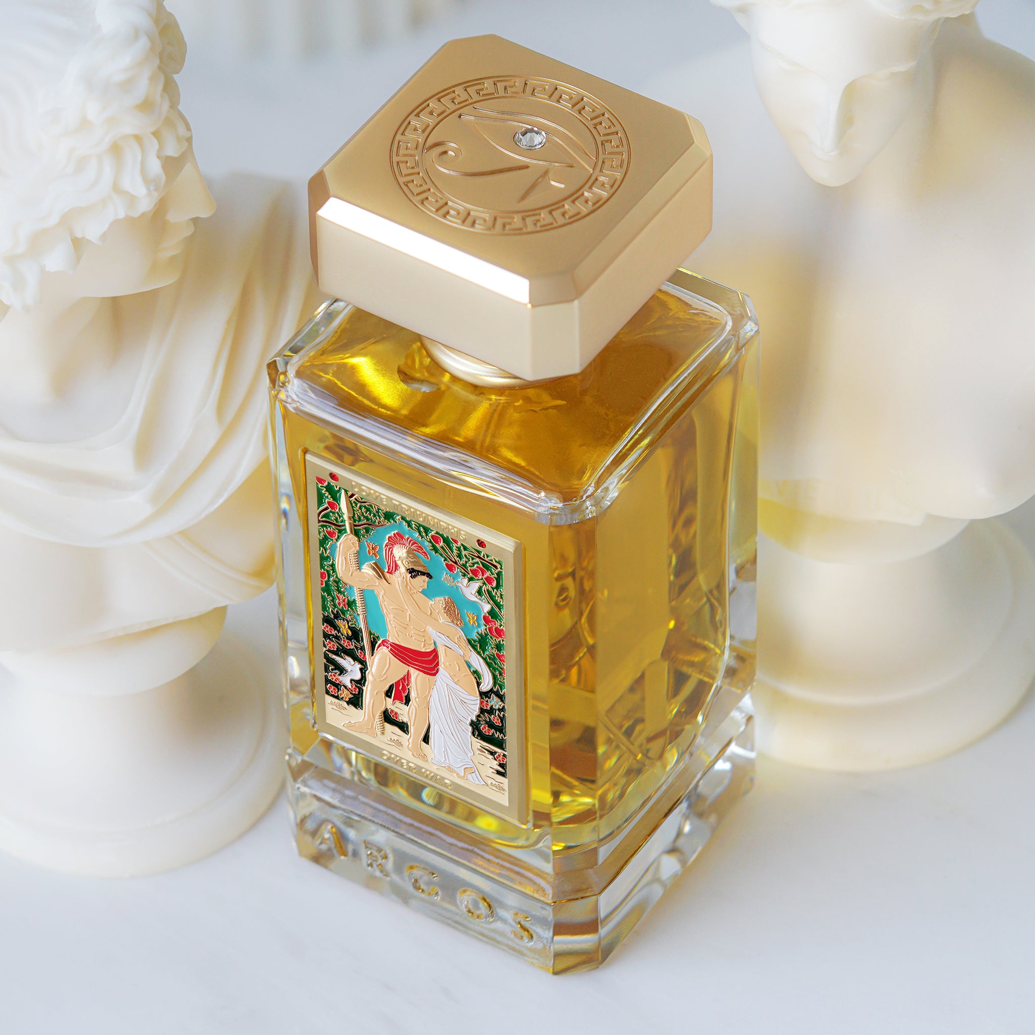 Argos Love Triumphs Over War New 100ml Bottle Right View Candid