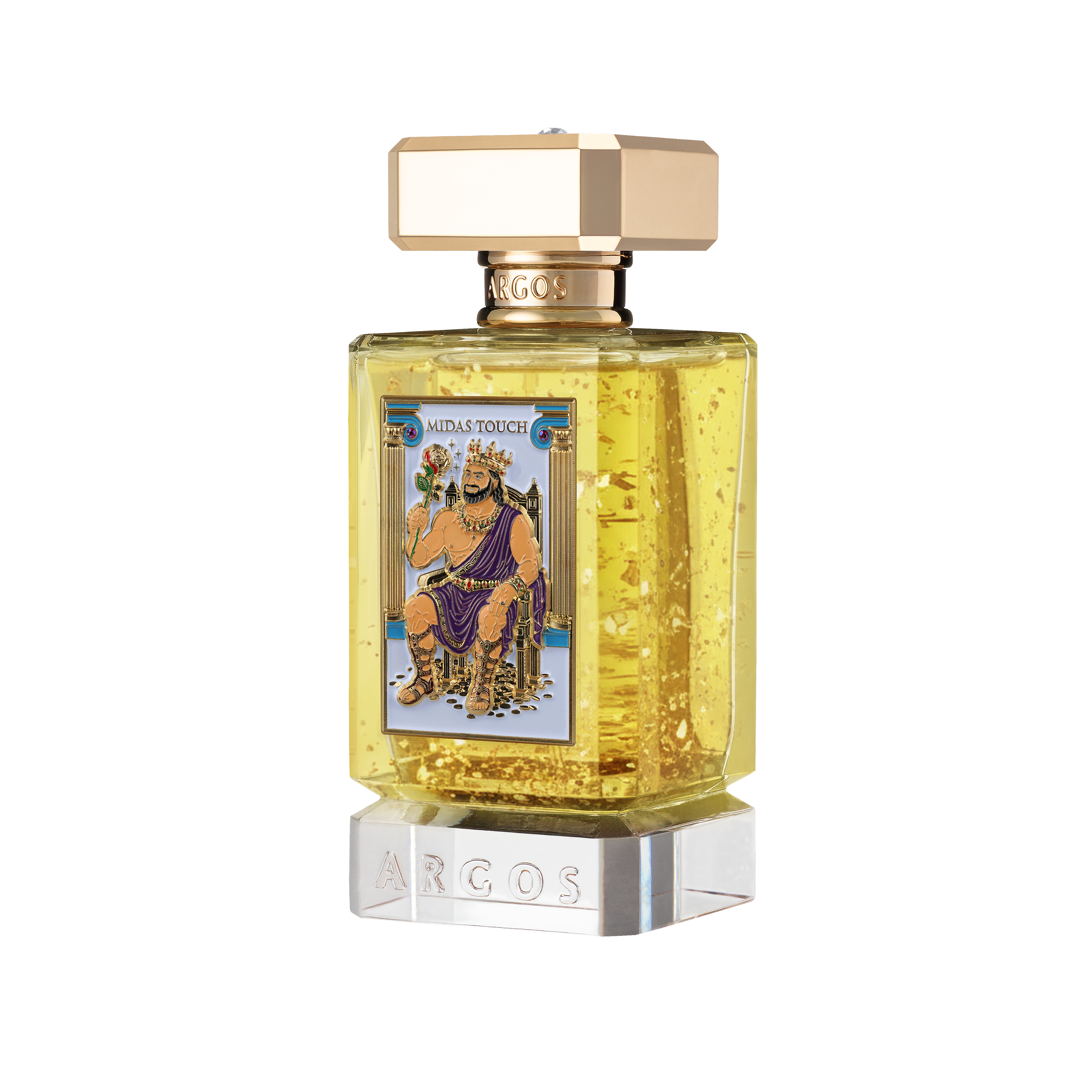 Argos Midas Touch 24K Gold Edition 100ml perfume left view
