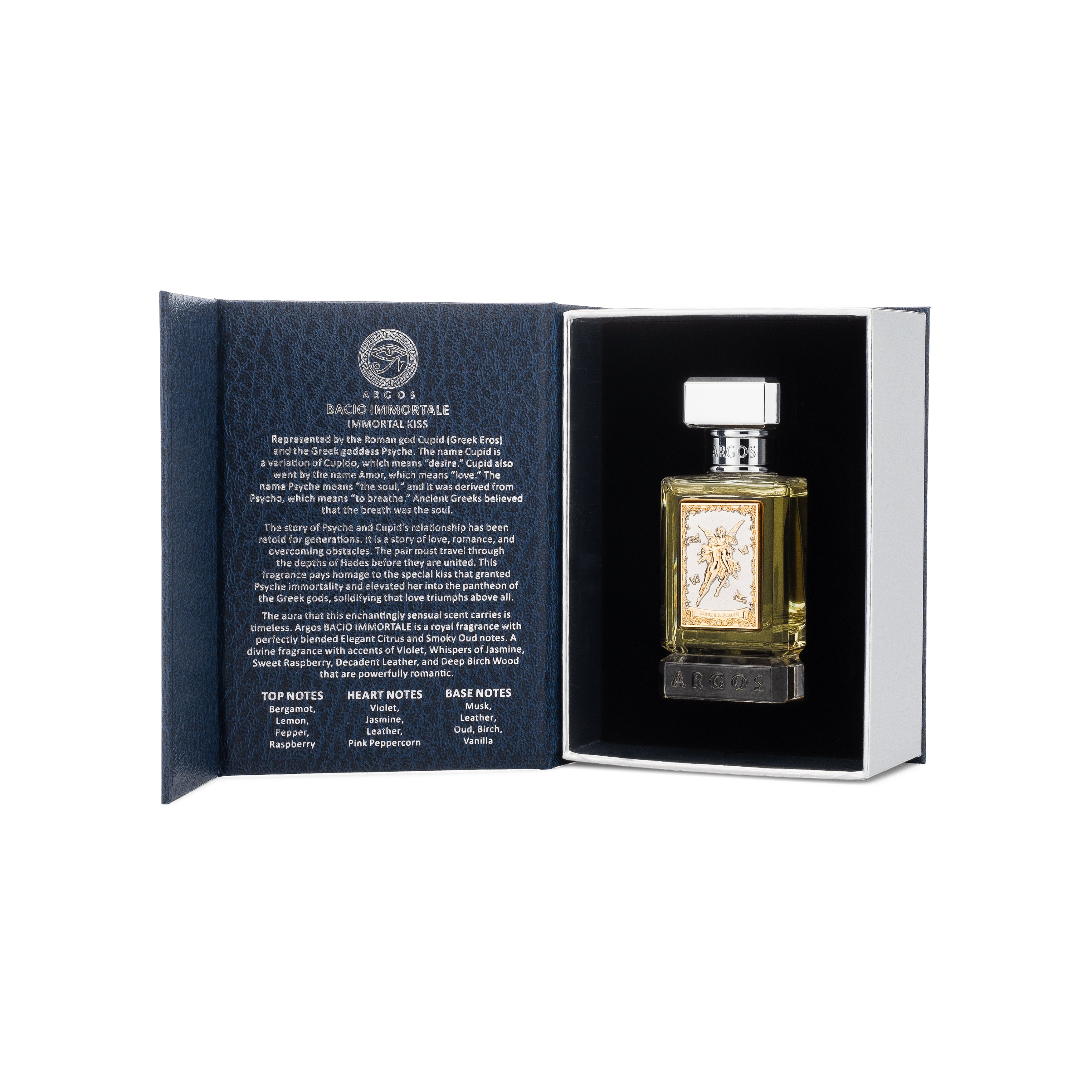 Argos Bacio Immortale New Crystal Added 30ml Perfume Inside Open Box