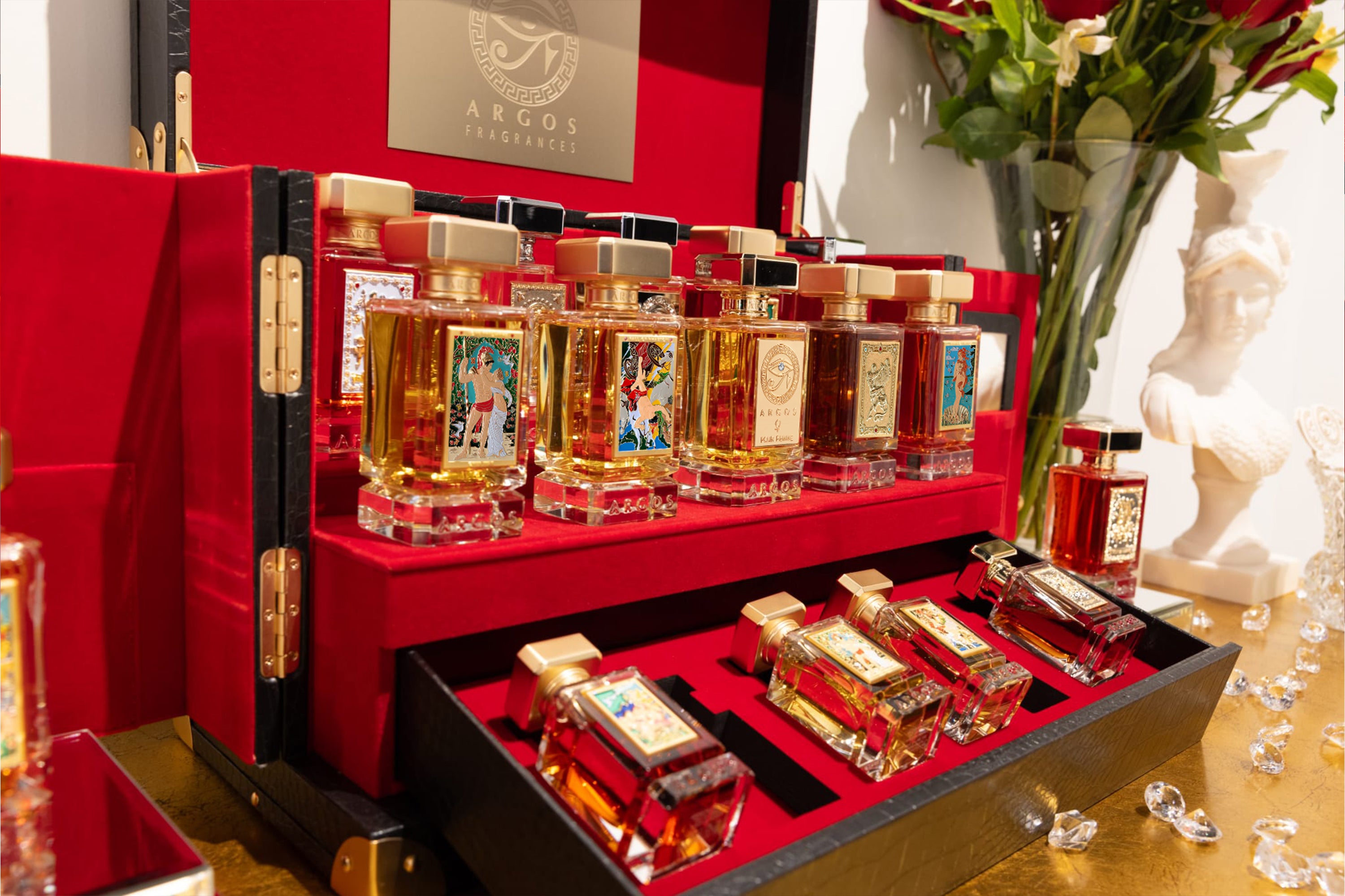 ARGOS FRAGRANCES LUXURY DISPLAY BOX