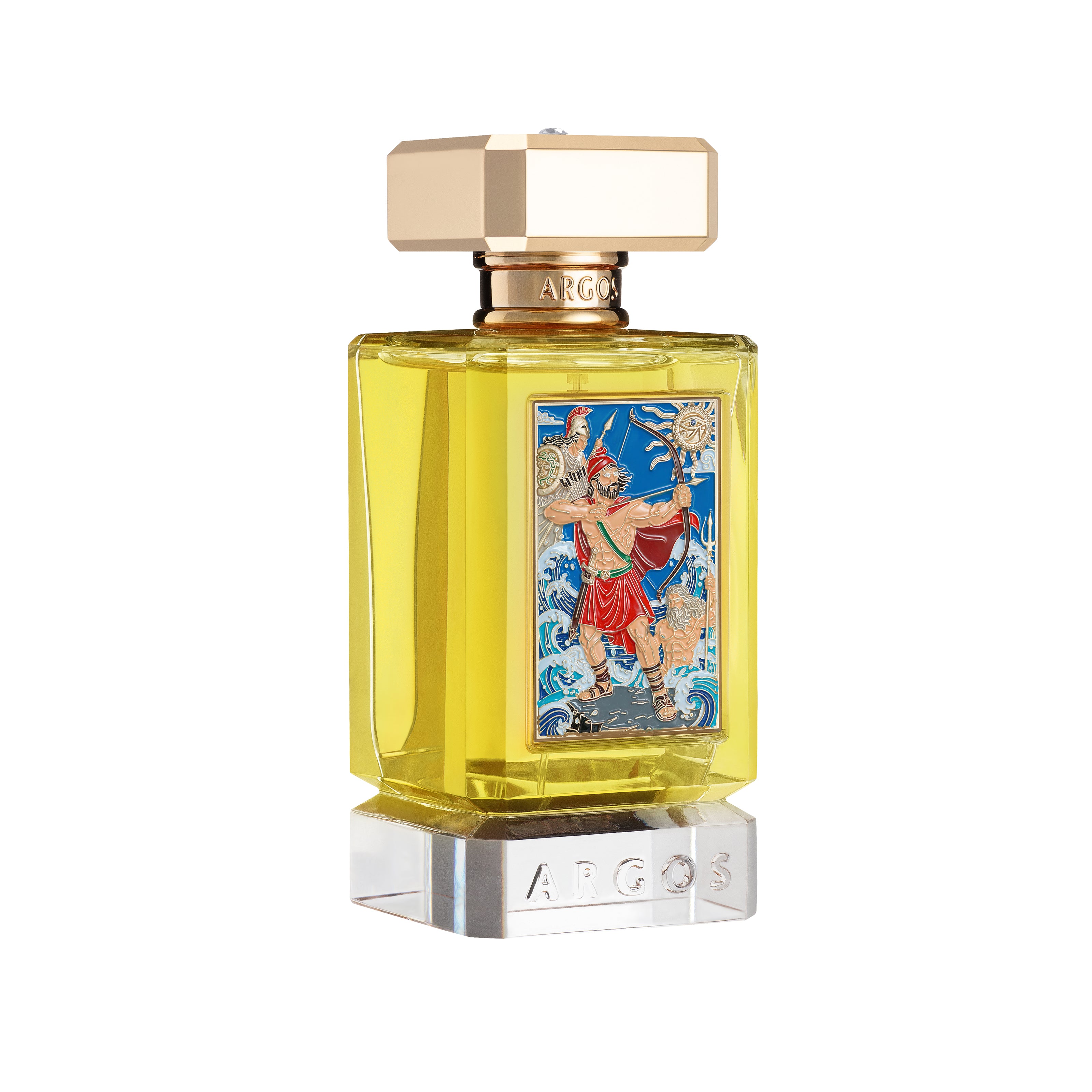 Argos Odyssey The Legend Returns 100ml bottle right side view with crystal embellishment