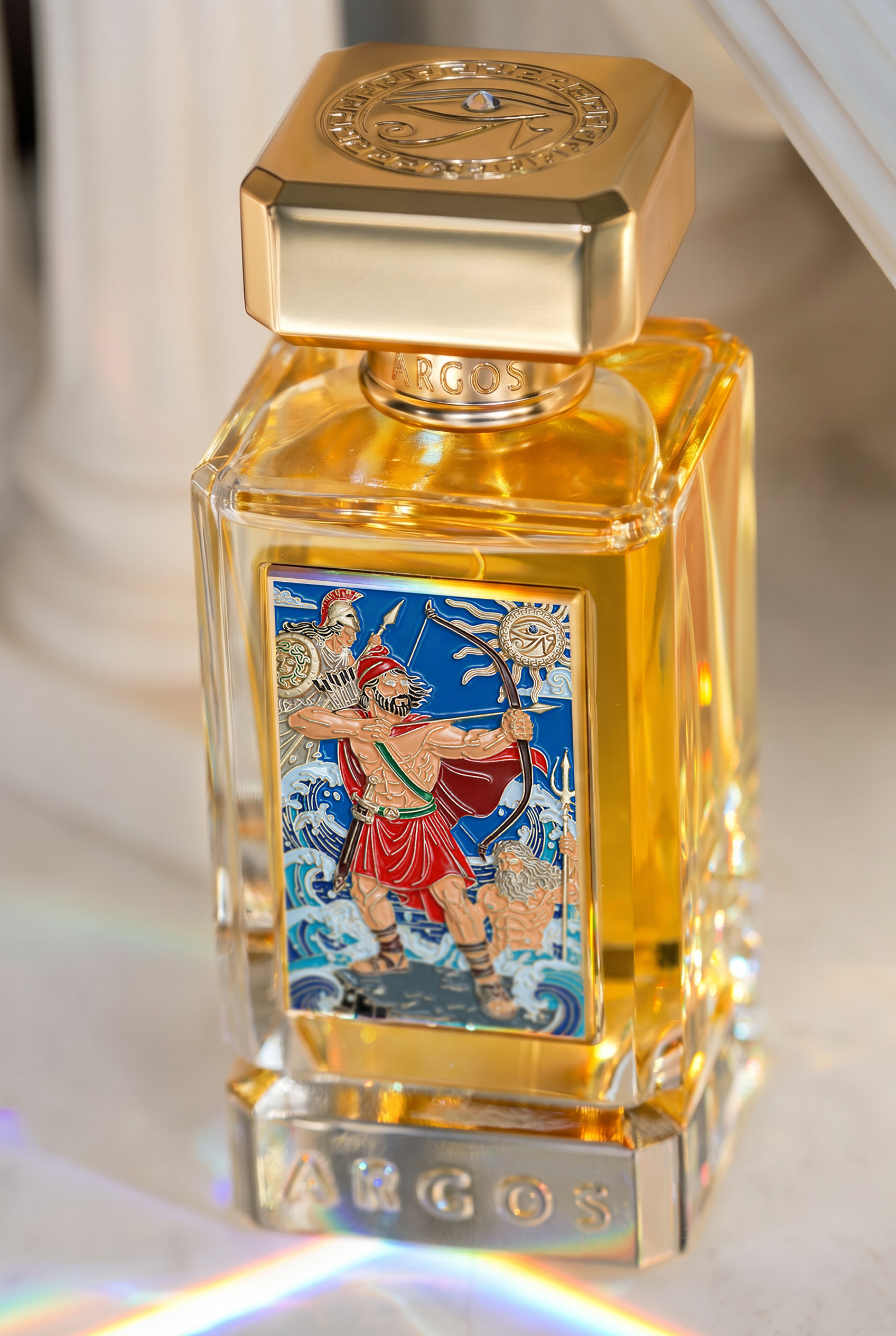 Argos Odyssey The Legend Returns unisex extrait de parfum with Greek mythology artwork