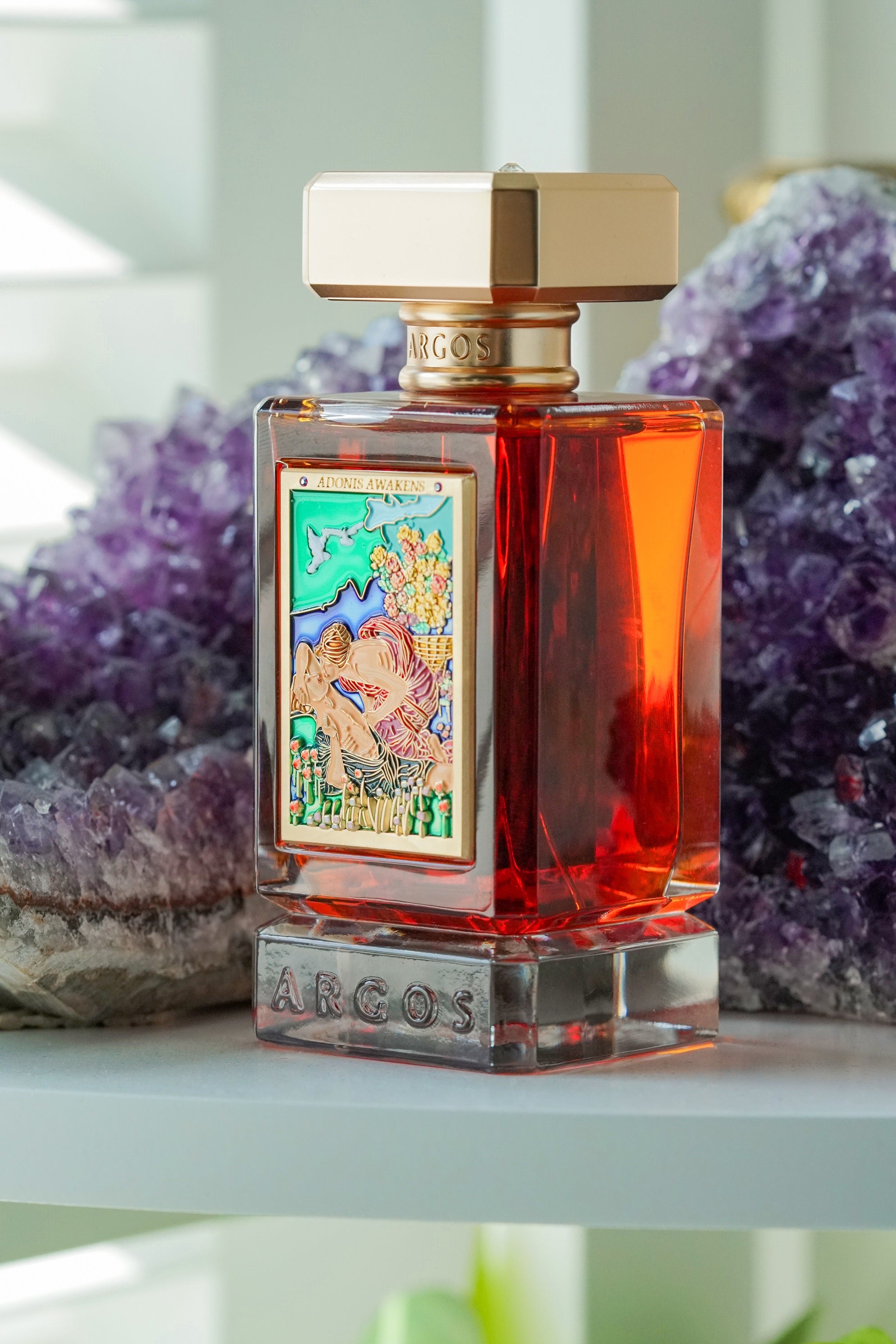 Argos Fragrances Adonis Awakens 100ml Bottle Real Life Image Pure Right Facing