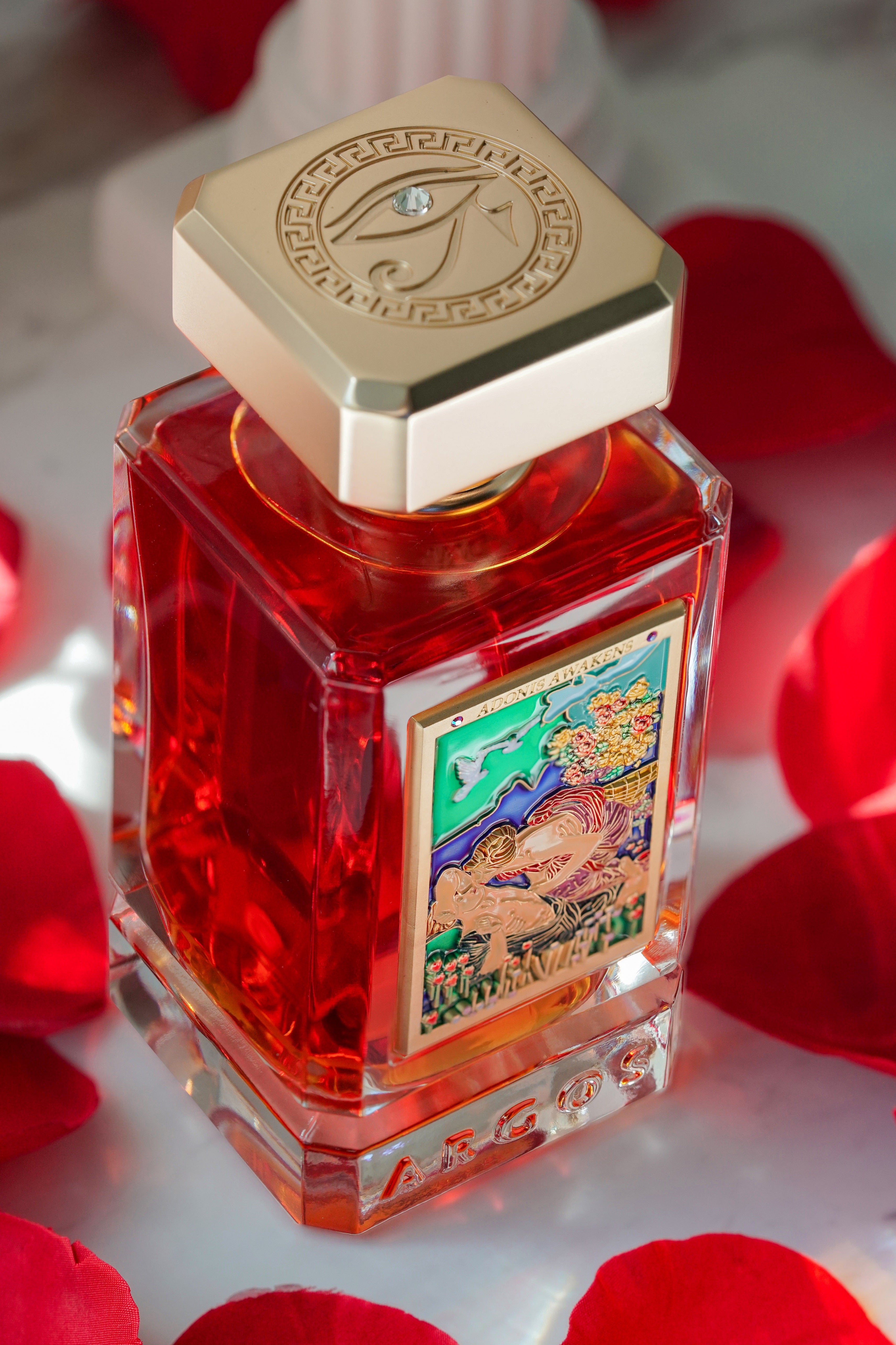 Argos Adonis Awakens 100ml Crystal Bottle Candid Picture 2