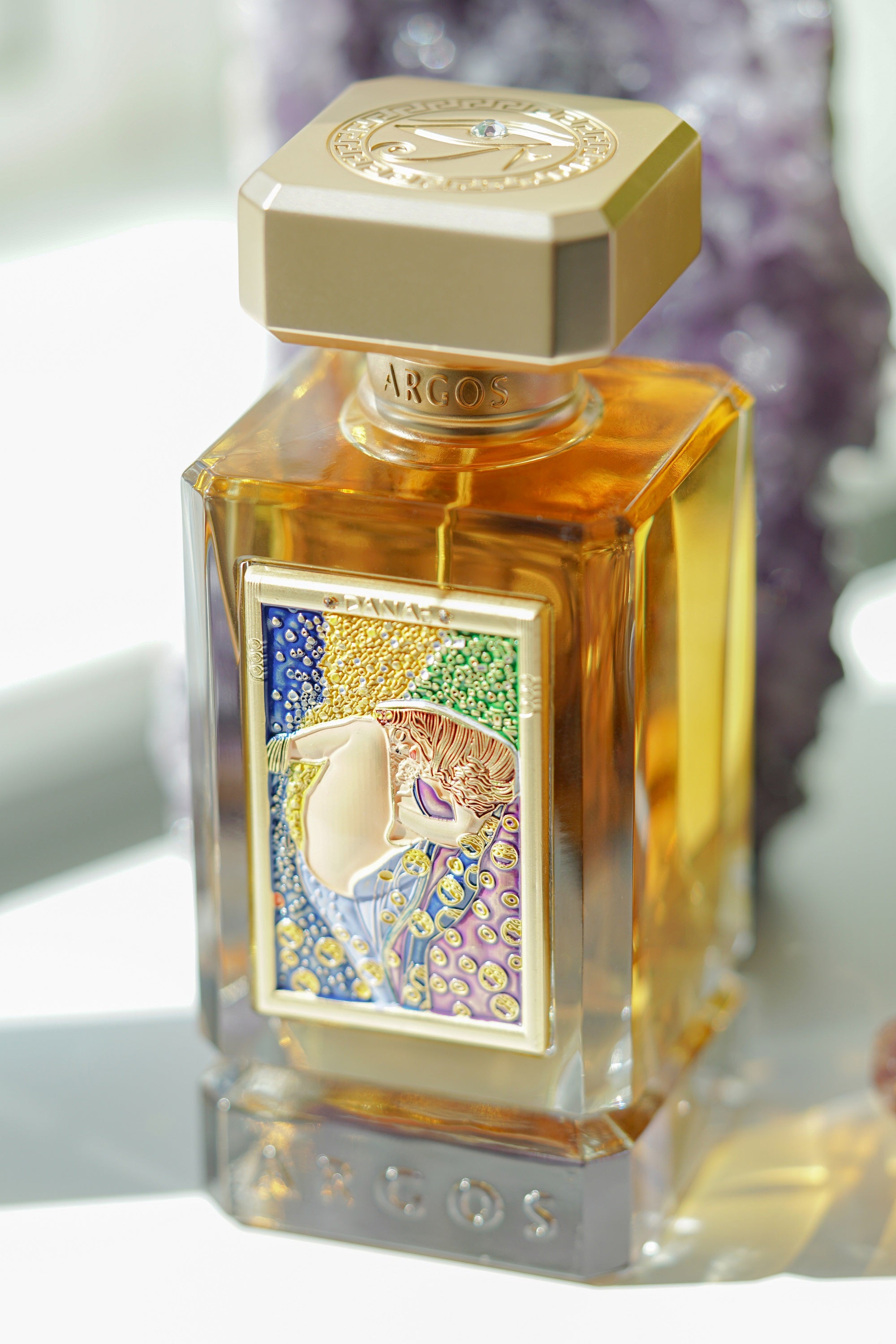 Argos Fragrances New Release DANAE 100ml Bottle Slightly Right Facing Front View