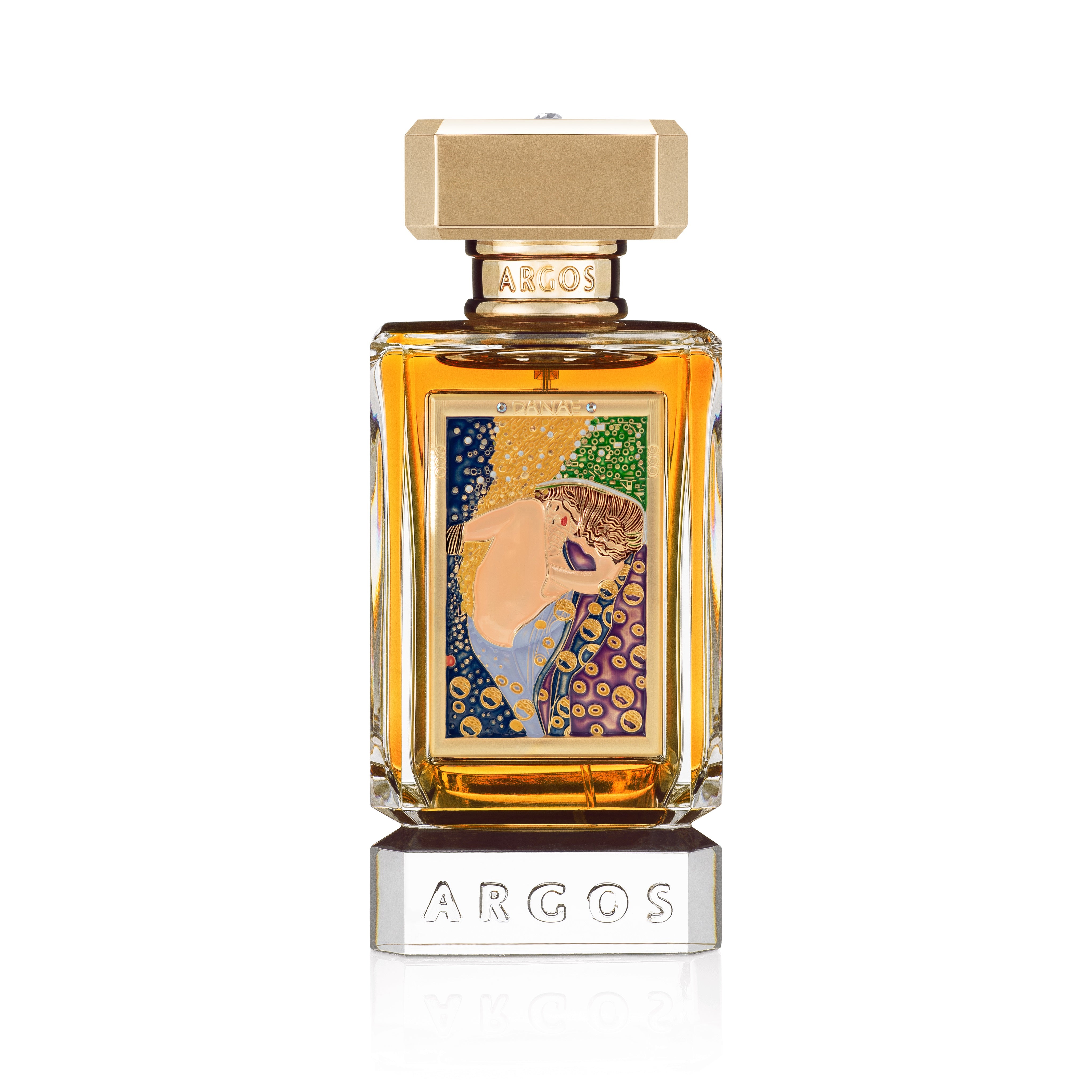 Argos DANAE perfume 100ml crystal bottle front facing view