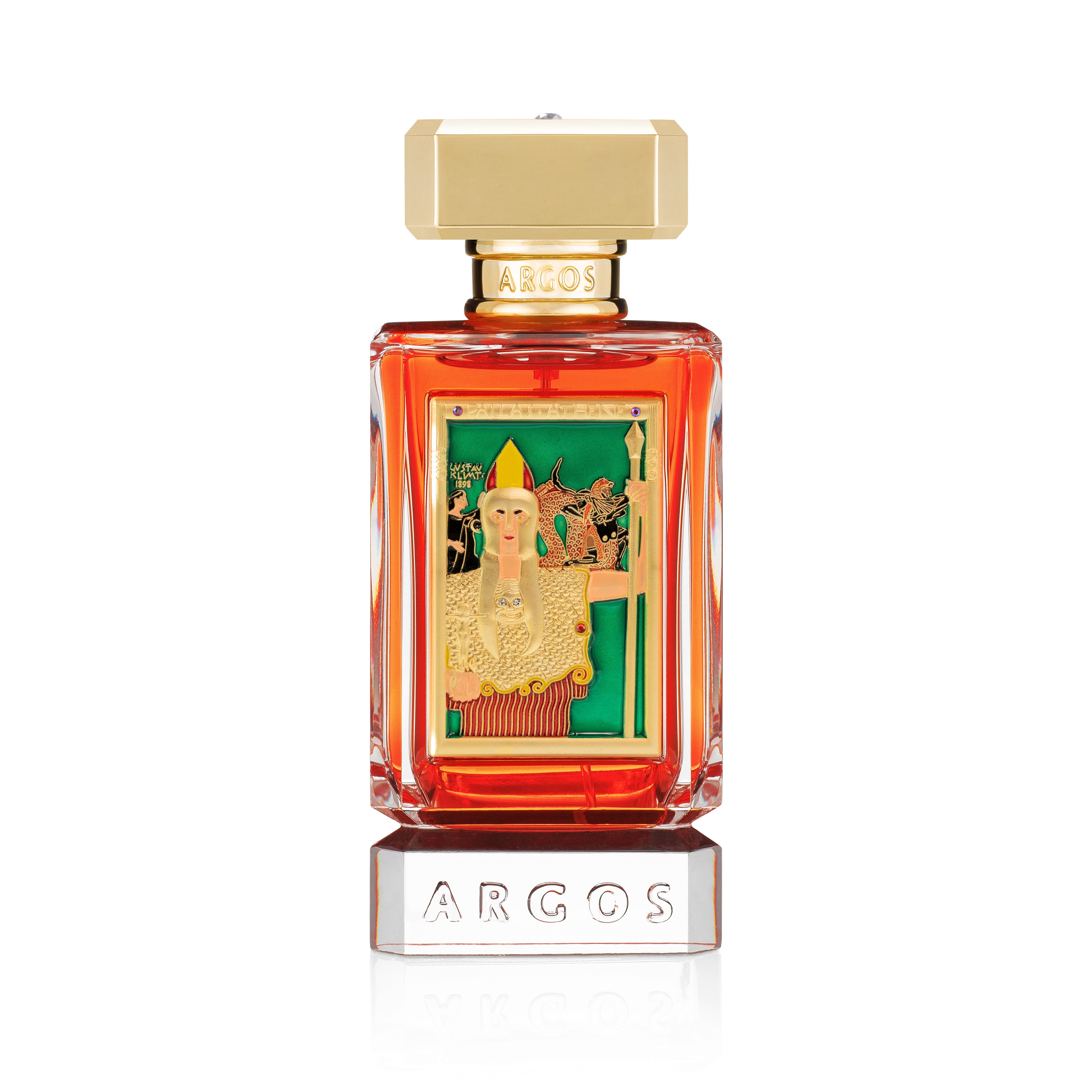 Argos Pallas Athene 100ml Perfume Crystal Bottle Front Facing View